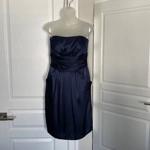 David’s Bridal strapless dress